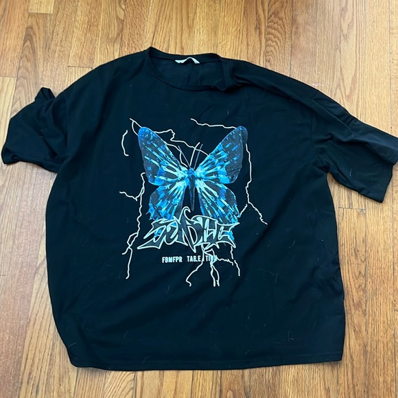 WOMENS ROMWE TEE SHIRT - Picture 1 of 3